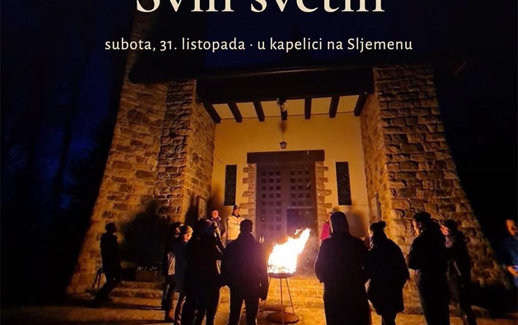Bdjenje uoči svetkovine Svih svetih na Sljemenu